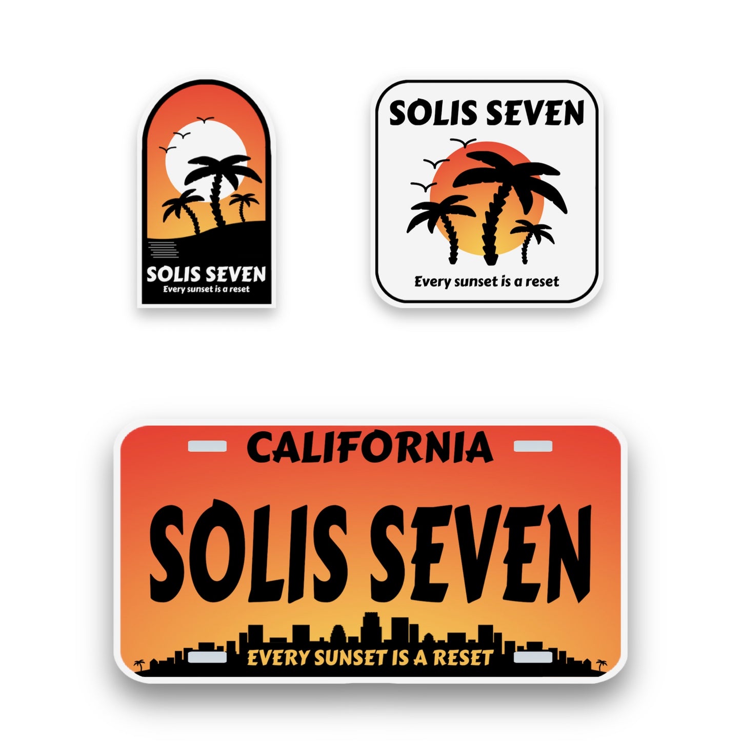 Solis Seven Sticker Pack